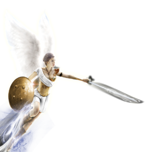 angel, sword, coat of arms-2424196.jpg